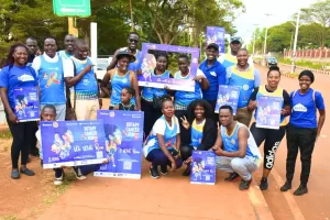 Read more about the article Jinja Rotarian Join the rest in Cancer Run